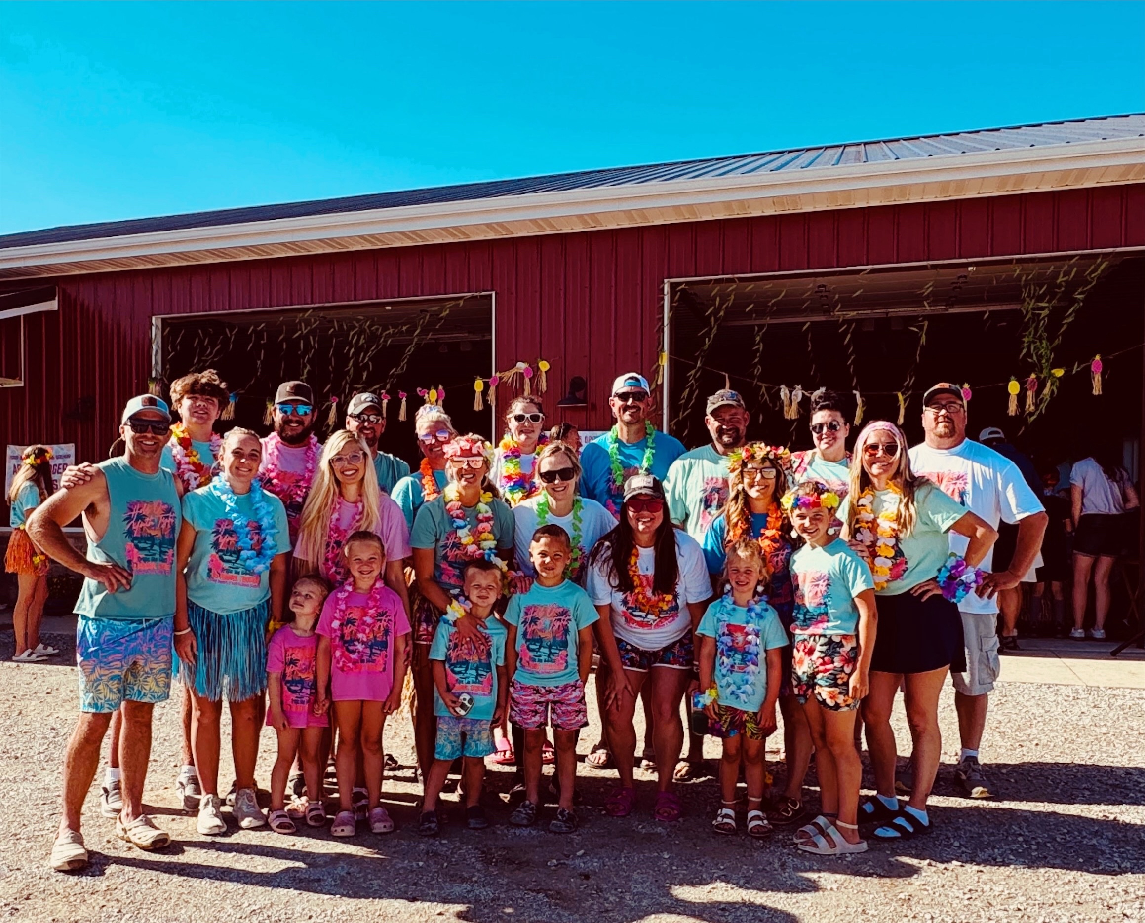 19 competing teams gathered for the 9th Annual HOYT Triathlon Fundraiser in Winterset, Iowa